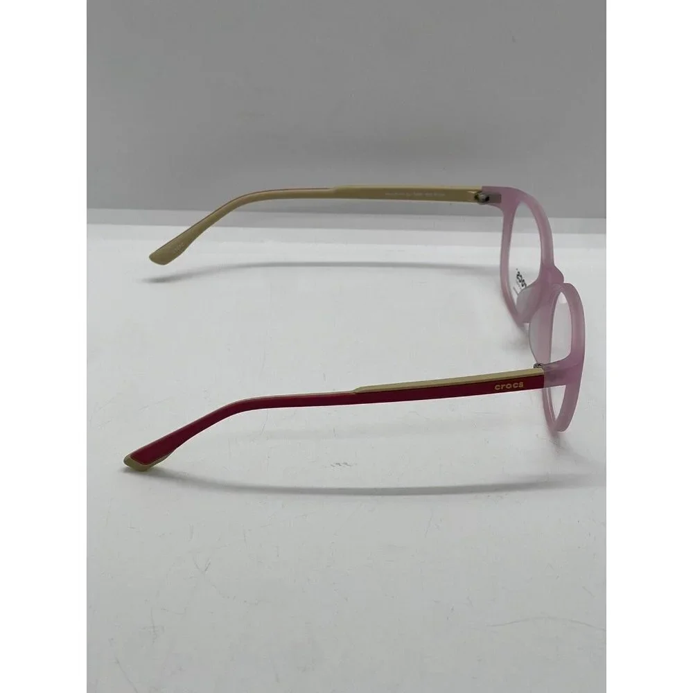 Crocs Eyewear Mod JR 140 Col 10BN 47-16-126 Pink Yellow Kids Junior Eyeglasses